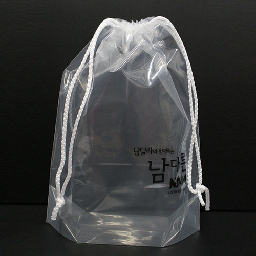 PE 투명 복주머니-인쇄제작샘플